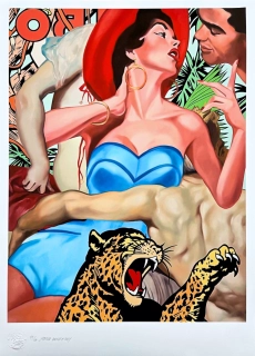 Pasta Oner - Jaguar and Passion 27/50 - Giclée print, limitovaná edice, 50x70cm