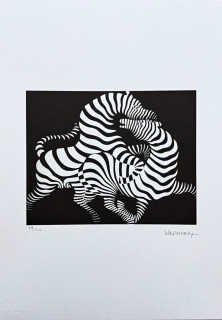 Victor Vasarely - Zebry - x/500 limitovaná edice s certifikátem